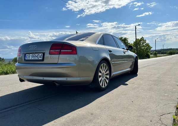 Audi A8 cena 65000 przebieg: 149700, rok produkcji 2008 z Kraków małe 137